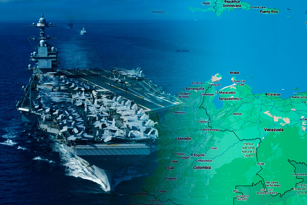 Despliegue del portaaviones USS Gerald R. Ford (CVN-78) hacia el Caribe y su implicación frente a Venezuela