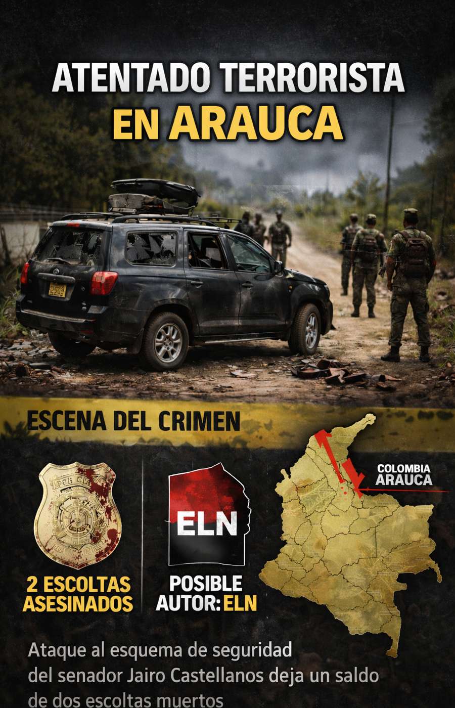 ATENTADO TERRORISTA-COLOMBIA