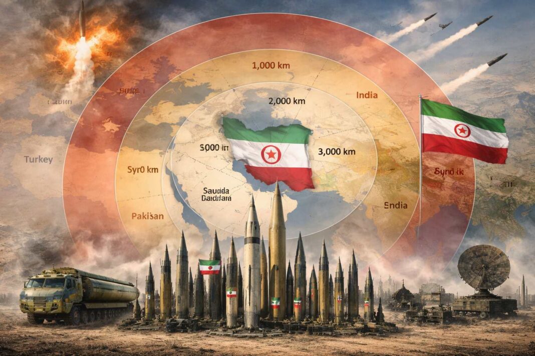 IRÁN: EL PODER DE MISILES Y DRONES QUE REDEFINE LA AMENAZA REGIONAL